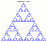 Triangle de Sierpinski (1) (8 iterations)